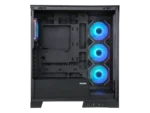⁦Sama Neview 2351 Black Dual USB3.0 and Type C Tempered Glass ATX Mid Tower⁩ - الصورة ⁦4⁩