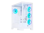 ⁦Sama Neview 2351 White Dual USB3.0 and Type C Tempered Glass ATX Mid Tower⁩ - الصورة ⁦4⁩