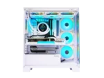 ⁦Sama Neview 2351 White Dual USB3.0 and Type C Tempered Glass ATX Mid Tower⁩ - الصورة ⁦10⁩