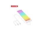 COOLMOON AOSOR AL200 Lamp Tape 5V ARGB Aura Sync Flexible Light Bar Widening Bendable Multifunctional DIY for 3x8P