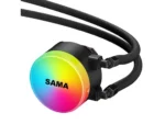 ⁦SAMA SI360 Liquid CPU Cooler 360mm Addressable RGB Pump PWM & FDB Fans AIO Water Cooler⁩ - الصورة ⁦2⁩