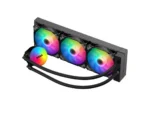 ⁦SAMA SI360 Liquid CPU Cooler 360mm Addressable RGB Pump PWM & FDB Fans AIO Water Cooler⁩ - الصورة ⁦3⁩