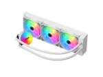 ⁦SAMA SI360 Liquid CPU Cooler 360mm Addressable RGB Pump PWM & FDB Fans AIO Water Cooler⁩ - الصورة ⁦2⁩