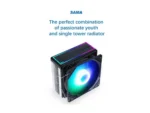 SAMA KA400D RGB CPU Air Cooler with 12cm PWM Fan,4 Copper Heat Pipes For AMDIntel - Image 4