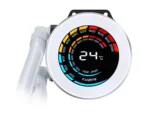 SAMA T360 White liquid Cooler 360mm ARGB AIO Radiator LCD Temperature Display Screen CPU - Image 5