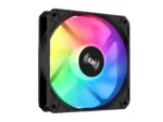 ⁦SAMA SM360 Black 360mm Liquid Water AIO CPU Cooler For Gaming PC Computer with Screen LCD Display⁩ - الصورة ⁦4⁩