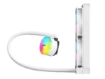 ⁦SAMA SI240 White Liquid Cooler 240mm AIO Radiator Addressable RGB PWM Fan CPU cooler for Intel AMD PC Case⁩ - الصورة ⁦7⁩