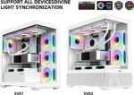 ⁦SAMA Case Fans YF1202I BKR PWM ARGB120mm⁩ - الصورة ⁦6⁩