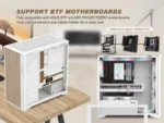 ⁦SAMA V Nature ATX mATX Mid Tower PC Case⁩ - الصورة ⁦4⁩
