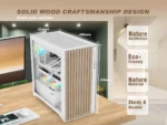 ⁦SAMA V Nature ATX mATX Mid Tower PC Case⁩ - الصورة ⁦7⁩