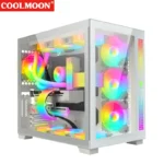 ⁦COOLMOON C200 RGB pc cable extensions pc gaming⁩ - الصورة ⁦2⁩