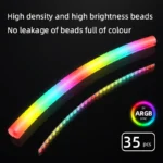 COOLMOON ST350 CPU Liquid Cooler ARGB Tube Decorative Gaming PC Cases - Image 5
