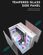 ⁦CASE DARKFLASH TH285M WHITE⁩ - الصورة ⁦4⁩