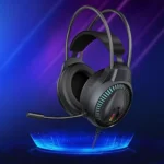 ⁦DM T710 RGB 7.1 USB Gaming Headset with Microphone⁩ - الصورة ⁦4⁩