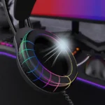 ⁦DM T710 RGB 7.1 USB Gaming Headset with Microphone⁩ - الصورة ⁦7⁩