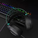 ⁦DM T710 RGB 7.1 USB Gaming Headset with Microphone⁩ - الصورة ⁦5⁩