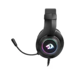 Redragon H260 RGB Wired Gaming Headset - Black - Image 3