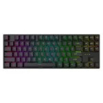 ⁦Stinger SK-4000 AR/EN 87 Keys TKL Full RGB Mechanical Keyboard (Black)⁩ - الصورة ⁦3⁩