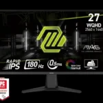 MSI MAG 275QF 27 2K 0.5ms 180Hz HDR Ready