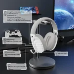 ⁦ATTACK SHARK L80 Ultra-Light Tri-Mode Gaming Headset⁩ - الصورة ⁦2⁩
