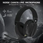 ⁦ATTACK SHARK L80 Ultra-Light Tri-Mode Gaming Headset⁩ - الصورة ⁦4⁩