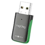 VegGieg V‑UB506 2‑in‑1 Bluetooth Wireless Network Adapter