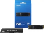 Samsung - 990 EVO SSD 1TB Internal SSD PCIe Gen 4x4 | Gen 5x2 M.2 2280, Speeds Up to 5,000MB/s