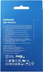 Samsung - 990 EVO SSD 1TB Internal SSD PCIe Gen 4x4 | Gen 5x2 M.2 2280, Speeds Up to 5,000MB/s - Image 5