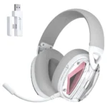 ⁦ATTACK SHARK L60 Ultra-Light Tri-Mode Gaming Headset white