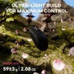 ⁦ATTACK SHARK G3 Tri-mode Wireless Gaming Mouse 25000 DPI Ultra Lightweight black - Image 2