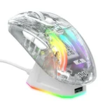 ATTACK SHARK X2PRO Wireless Gaming Mouse with Charging Dock White
