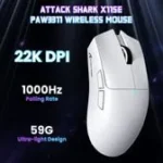 ATTACK SHARK X11SE Wireless Gaming Mouse white - Image 4