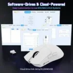 ATTACK SHARK X11SE Wireless Gaming Mouse white - Image 8