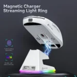 ⁦ATTACK SHARK X6 Three Modes Gaming Mouse With Charging Dock Black - Image 3