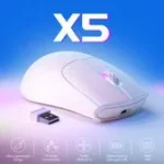 ⁦⁦ATTACK SHARK X5 Wireless Gaming Mouse White⁩ - الصورة ⁦4⁩