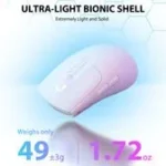 ⁦⁦ATTACK SHARK X5 Wireless Gaming Mouse White⁩ - الصورة ⁦7⁩