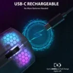 ⁦⁦⁦ATTACK SHARK X5 Wireless Gaming Mouse black⁩ - الصورة ⁦2⁩