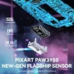 ⁦l ⁦ATTACK SHARK X3MAX PAW3950 Wireless Gaming Mouse white⁩ - الصورة ⁦3⁩