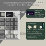 ATTACK SHARK K86 Wireless Mechanical Keyboard white - Image 8