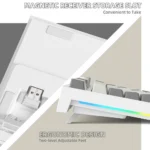 ATTACK SHARK K86 Wireless Mechanical Keyboard white - Image 2