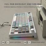 ATTACK SHARK K86 Wireless Mechanical Keyboard white - Image 5