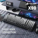 ⁦ATTACK SHARK X98 Full-size Wireless Mechanical Keyboard⁩ Black - Image 6