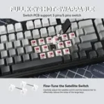 ⁦ATTACK SHARK X98 Full-size Wireless Mechanical Keyboard⁩ Black - Image 4