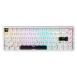 ATTACK SHARK X65 HE Magnetic Switch Rapid Trigger Keyboard White
