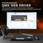 ⁦⁦ATTACK SHARK X65 HE Magnetic Switch Rapid Trigger Keyboard black⁩ - الصورة ⁦5⁩