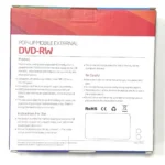 ⁦Slim External DVD RW CD Writer Drive Burner‏⁩ - الصورة ⁦8⁩
