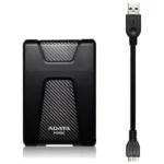 ⁦ADATA HD650 1TB External Hard Drive USB 3.2 Durable Shockproof Scratch-Resistant Rugged Design⁩ - الصورة ⁦3⁩