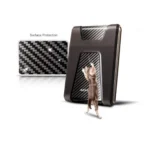 ⁦ADATA HD650 1TB External Hard Drive USB 3.2 Durable Shockproof Scratch-Resistant Rugged Design⁩ - الصورة ⁦4⁩