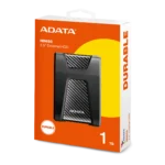 ADATA HD650 1TB External Hard Drive USB 3.2 Durable Shockproof Scratch-Resistant Rugged Design