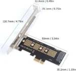 ⁦ezhou M.2 TO PCI-e X1 ADAPTER CARD⁩ - الصورة ⁦2⁩